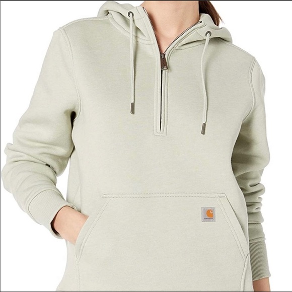 carhartt women's clarksburg half zip